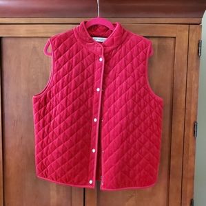 Marisa Christina velvet like vest